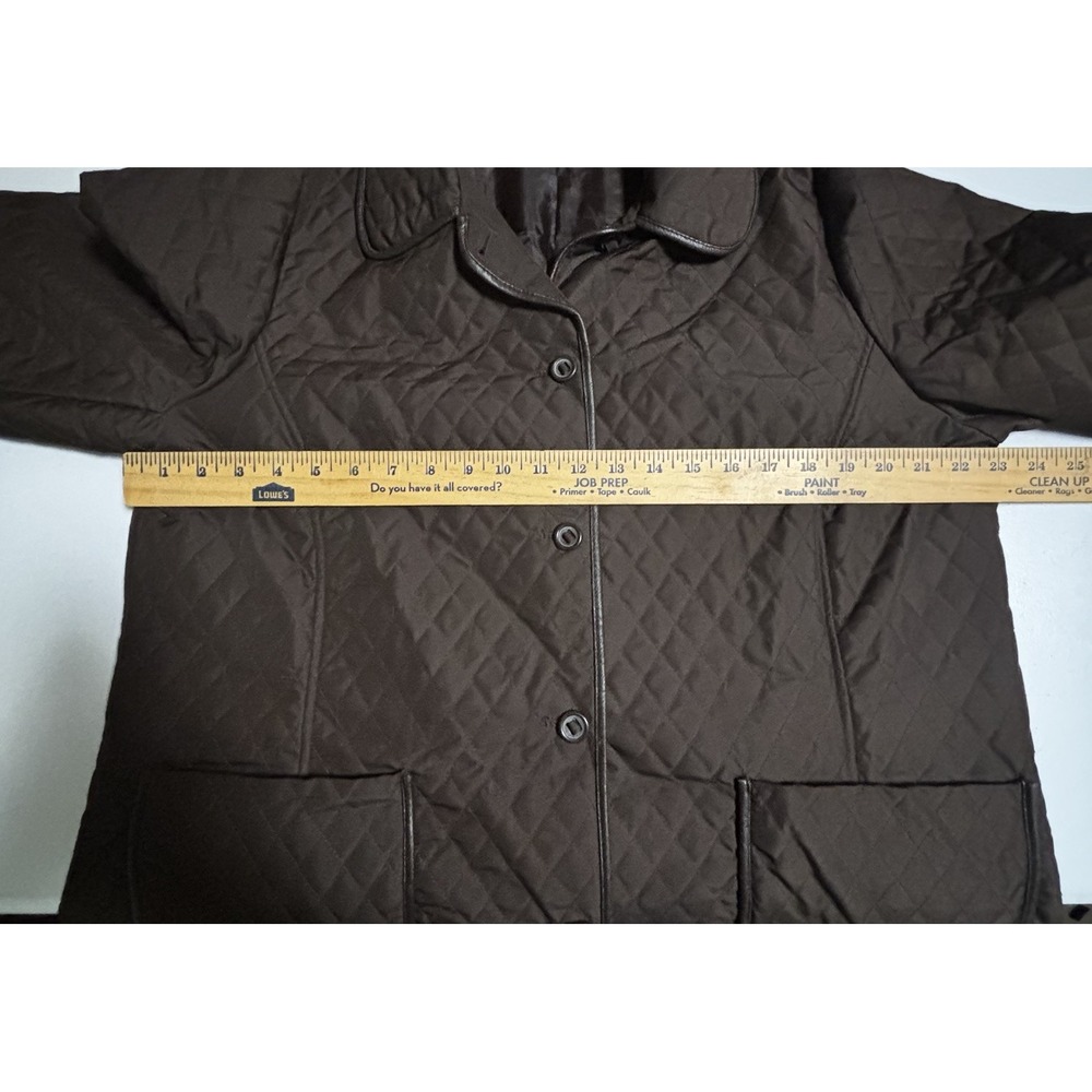 Charter Club  Quilted  Women's Jacket - Size XL Brown - Picture 3 of 7